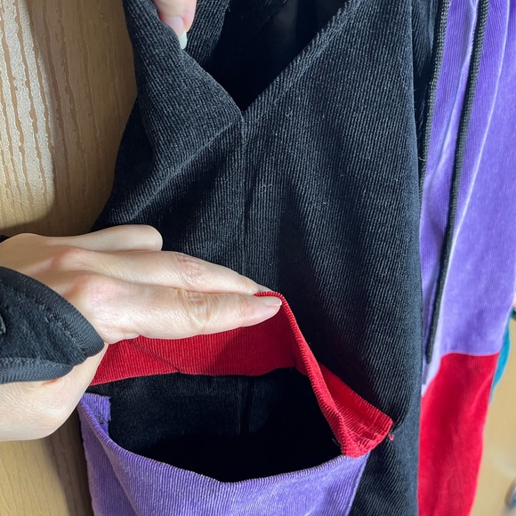 Colorblock Patchwork Pants - Picture 4 of 6